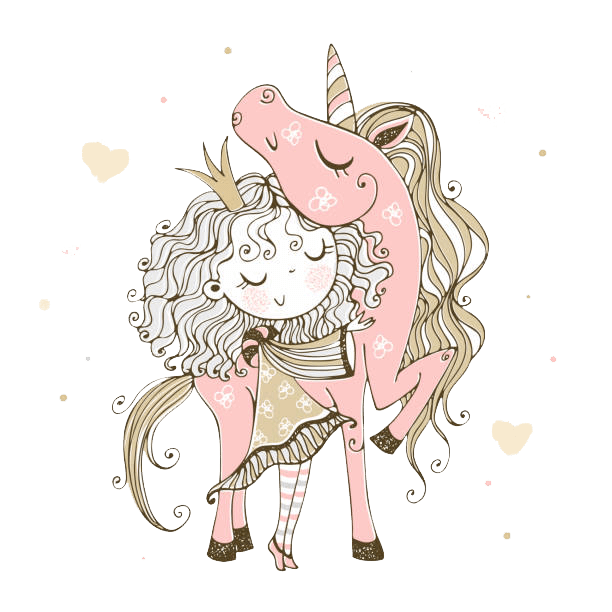 girl who loves her unicorn